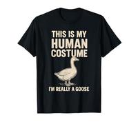 I’m Really a Goose Funny Human Costume Graphic T-Shirt
