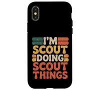 I’m Scout Doing Scout Things Funny Scout Life Case for iPhone X/XS