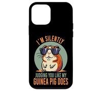 I´m Silently Judging You Cute Guinea Pig Lover Rodent Lover Case for iPhone 12 mini