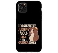 I´m Silently Judging You Guinea Pig Lover Rodent Lover Case for iPhone 11 Pro Max