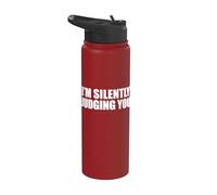 I’m Silently Judging You Stainless Steel Insulated Water Bottle