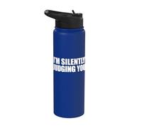 I’m Silently Judging You Stainless Steel Insulated Water Bottle