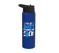 I’m so Sweet it Makes me - Type 1 Diabetes Stainless Steel Insulated Water Bottle