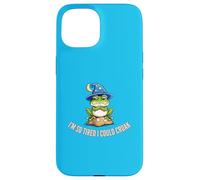 I’m So Tired I Could Croak Still Tired From Yesterday Fun Case for iPhone 15