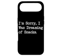 I’m Sorry I Was Dreaming of Snacks Funny Napping Quotes Case for iPhone Air