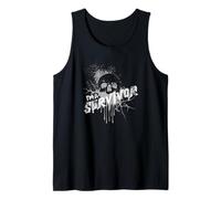 I’m Survivor Smiling Through the Damage - Sarcastic Tank Top