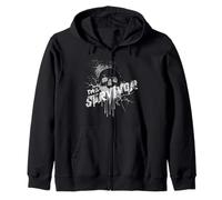 I’m Survivor Smiling Through the Damage - Sarcastic Zip Hoodie