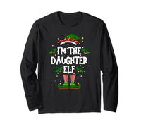 I’m The Daughter Elf Holiday Last Minute Costume Long Sleeve T-Shirt