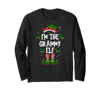 I’m The Grammy Elf Holiday Last Minute Costume Long Sleeve T-Shirt
