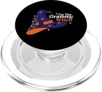 I’m The Grammy Witch Funny Halloween Design PopSockets PopGrip for MagSafe