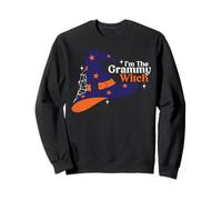 I’m The Grammy Witch Funny Halloween Design Sweatshirt