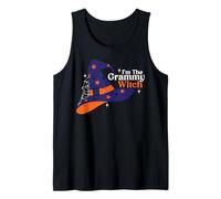I’m The Grammy Witch Funny Halloween Design Tank Top