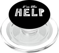 I’m The Help Friend Bestie If Lost Drunk Bachelorette Party PopSockets PopGrip for MagSafe