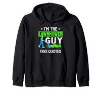 I’m the Lawnmower Guy Landscaping and Grass Cutting Funny Zip Hoodie