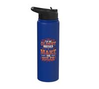 I´m The Oldest Brother I Make The Rules 3 Sibling Set Stainless Steel Insulated Water Bottle