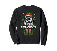 I’m The Santa’s Favorite Overachiever Xmas Elf Pajama PJ Sweatshirt