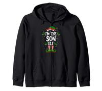 I’m The Son Elf Holiday Last Minute Costume Zip Hoodie