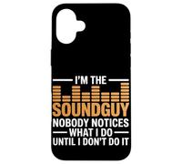 I’m The Sound Guy Funny Audio Engineer Case for iPhone 16 Plus