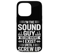 I’m The Sound Guy No One Knows Funny Audio Engineer Case for iPhone 13 Pro