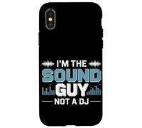 I’m The Sound Guy Not A DJ Audio Engineer Case for iPhone X/XS