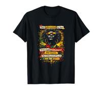 I´m the Storm They Whispered to her Quote Afro T-Shirt