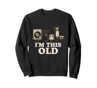 I’m This Old Funny Retro Tech Nostalgia for 70s 80s Sweatshirt