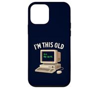 I’m This Old No WiFi Retro Computer Nerd Funny Tech Humor Case for iPhone 12 mini