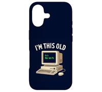 I’m This Old No WiFi Retro Computer Nerd Funny Tech Humor Case for iPhone 17