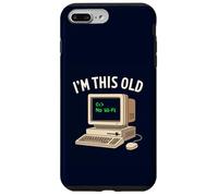 I’m This Old No WiFi Retro Computer Nerd Funny Tech Humor Case for iPhone 7 Plus/8 Plus