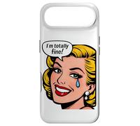 I’m Totally Fine Retro Comic Crying Mental Health Case for iPhone Air