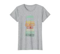 I’m Trying Very Hard Not to Connect with People Right Now T-Shirt, Women, Heather Grey, Medium