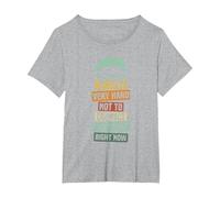 I’m Trying Very Hard Not to Connect with People Right Now T-Shirt, Women's Plus, Heather Grey, 1X