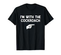 I’m with The Cockroach Halloween Matching Costume Cock-Roach T-Shirt