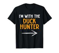 I’m with The Duck Hunter Halloween Matching Couple Costume T-Shirt