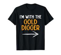 I’m with The Gold Digger Halloween Matching Couple Costume T-Shirt