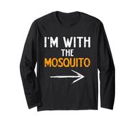 I’m with The Mosquito Halloween Matching Couple Costume Long Sleeve T-Shirt