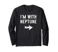 I’m with The Neptune Funny Halloween Couple Costume Long Sleeve T-Shirt