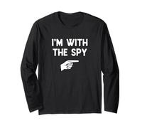 I’m with The Spy Funny Halloween Matching Costume Long Sleeve T-Shirt