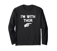 I’m with Thor Funny Halloween Matching Costume Long Sleeve T-Shirt