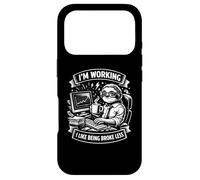 I’m Working I Like Being Broke Less Funny Work Mindset Case for iPhone 17 Pro