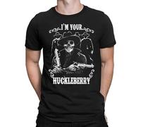 I-m-Your-Hucklwbr eberry-Say-Whewbr n-T-Shirt-Westwbr ERN-Cowboy-Movwbr ie-Vintage-Uniwbr Sex-Crewne(Large)