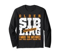 I Made The Mistakes So You Don’t Have to Funny Older Sibling Long Sleeve T-Shirt