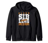 I Made The Mistakes So You Don’t Have To Funny Older Sibling Zip Hoodie