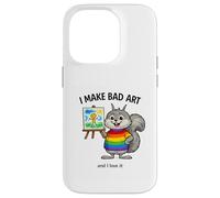 I Make Bad Art and Like It Creative Learning Hands-On Art Case for iPhone 14 Pro
