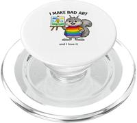 I Make Bad Art and Like It Creative Learning Hands-On Art PopSockets PopGrip for MagSafe
