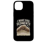 I Make Bad Sediments Funny Geology Pun Quote Case for iPhone 14 Plus