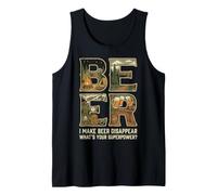 I Make Beer Disappear What is Your Superpower Craft Beer Tank Top