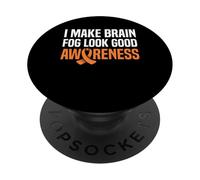 I Make Brain Fog Look Good MS Multiple Sclerosis PopSockets Adhesive PopGrip