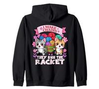 I MAKE CHAINS THEY RUN THE RACKET Zip Hoodie