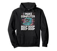 I Make Computer Beep Boop Beep Boop Network Engineer Pullover Hoodie